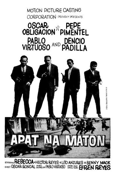 Póster de Apat na Maton