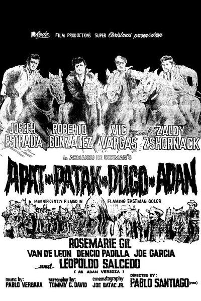 Póster de Apat na patak ng dugo ni Adan