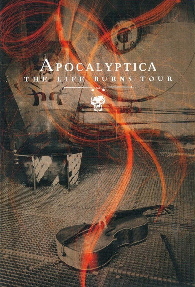 Póster de Apocalyptica: The Life Burns Tour
