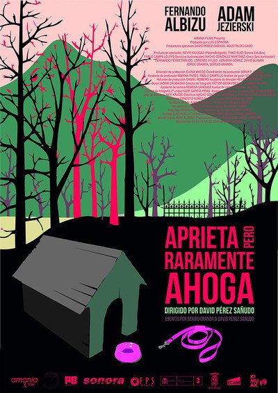 Póster de Aprieta pero raramente ahoga
