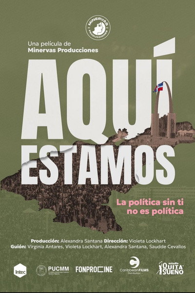 Póster de Aquí estamos
