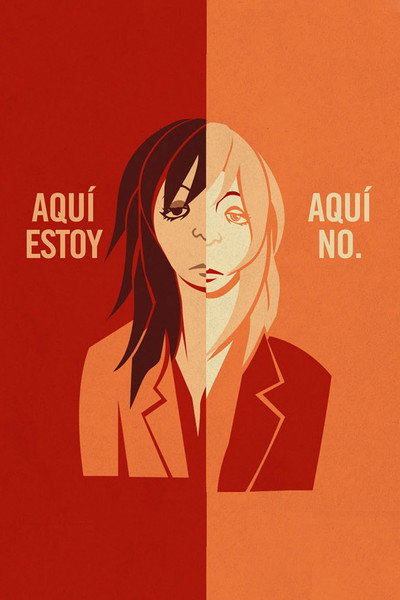 Póster de Aqui Estoy, Aqui No