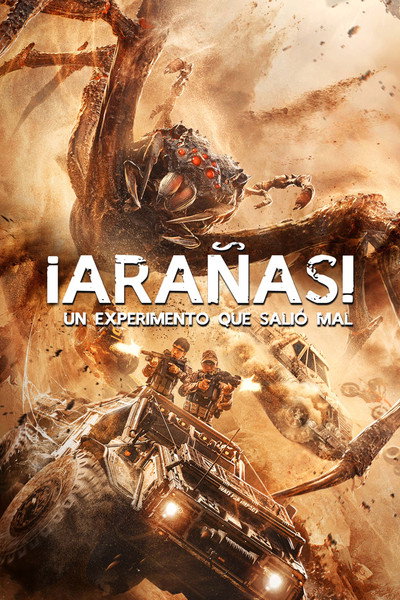 Póster de ¡Arañas! Un experimento que salió mal