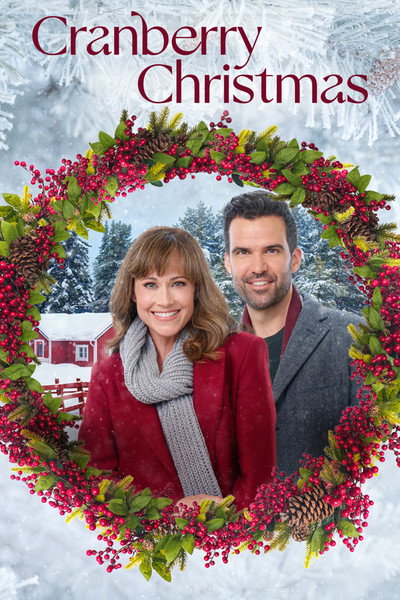 Póster de Arándanos en Navidad