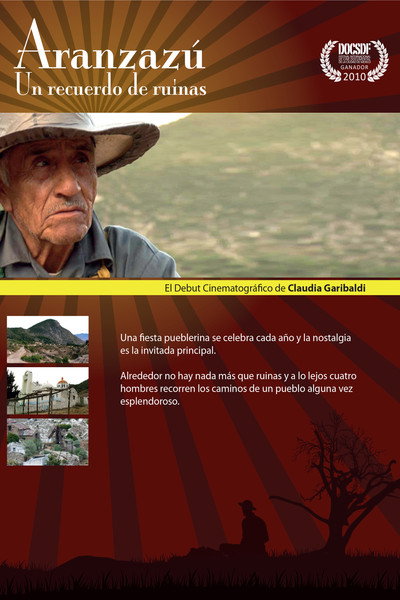 Póster de Aranzazú, un recuerdo de ruinas