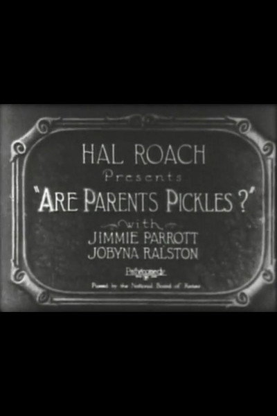 Póster de Are Parents Pickles?