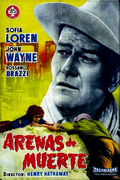 Póster de Arenas de muerte