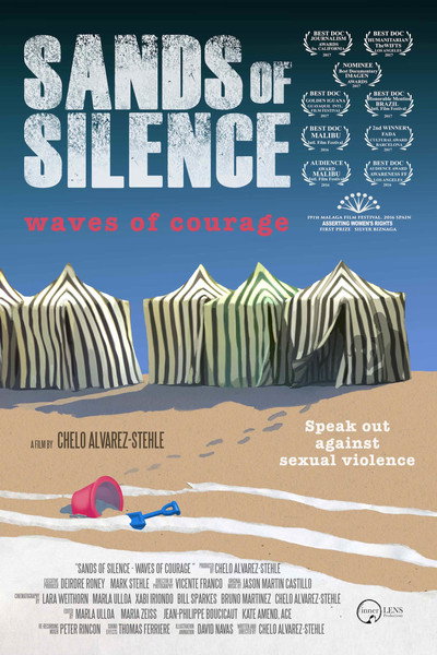 Póster de Arenas de Silencio: Olas de Valor