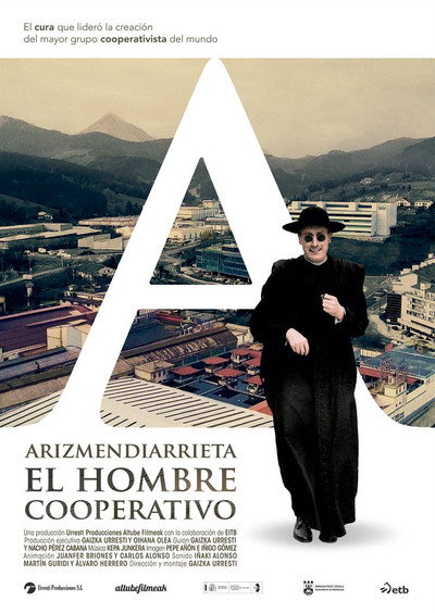 Póster de Arizmendiarrieta, el hombre cooperativo