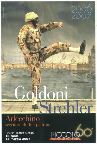 Póster de Arlecchino servitore di due padroni