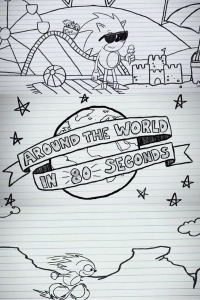 Póster de Around the World in 80 Seconds
