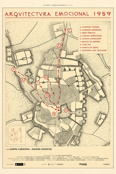 Póster de Arquitectura emocional 1959