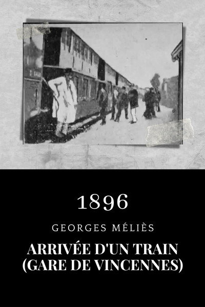 Póster de Arrivée d'un train gare de Vincennes