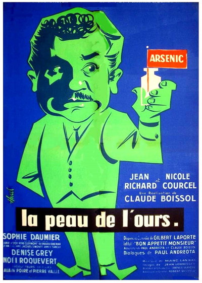Póster de Arsénico señor comisario