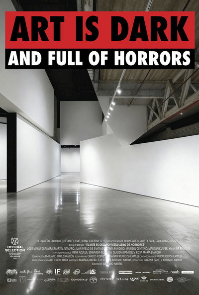 Póster de Art Is Dark and Full of Horrors