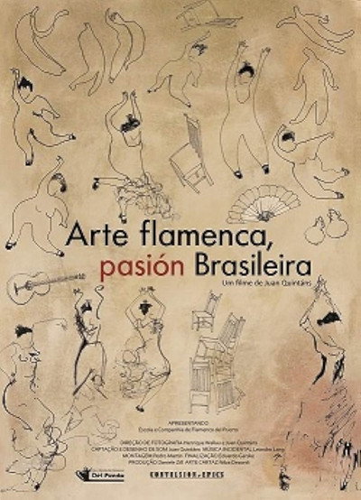 Póster de Arte flamenca, pasión brasileira