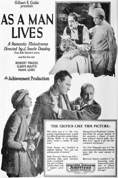 Póster de As a Man Lives