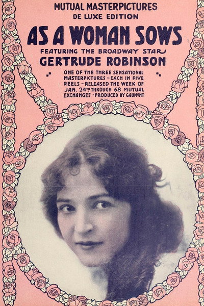 Póster de As a Woman Sows