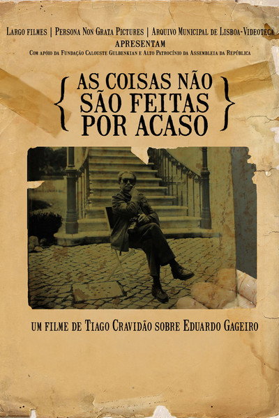 Póster de As coisas não são feitas por acaso