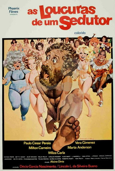 Póster de As Loucuras de um Sedutor