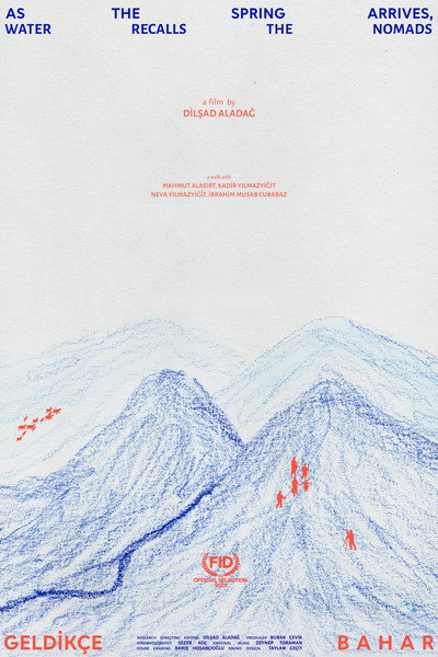 Póster de As the Spring Arrives, Water Recalls the Nomads