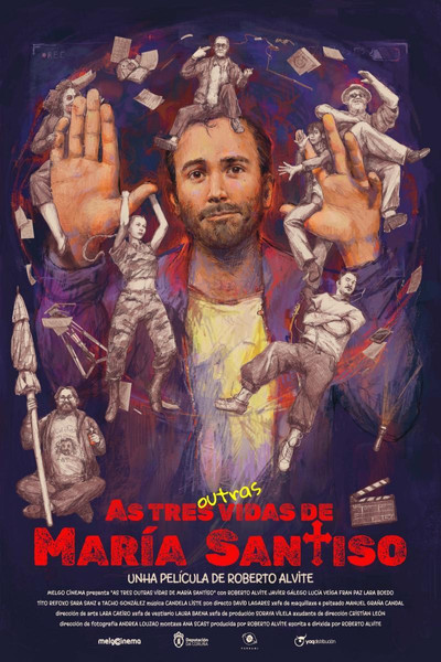 Póster de As tres outras vidas de María Santiso