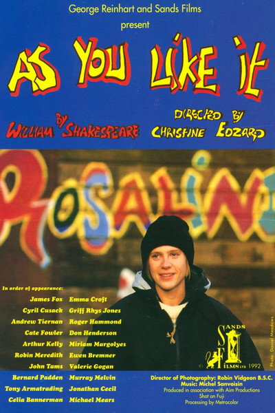 Póster de As You Like It