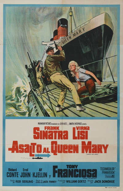 Póster de Asalto al Queen Mary