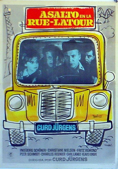 Póster de Asalto en la Rue Latour