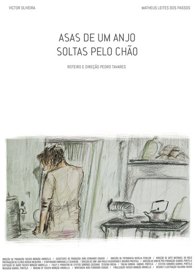Póster de Asas de um Anjo Soltas pelo Chão