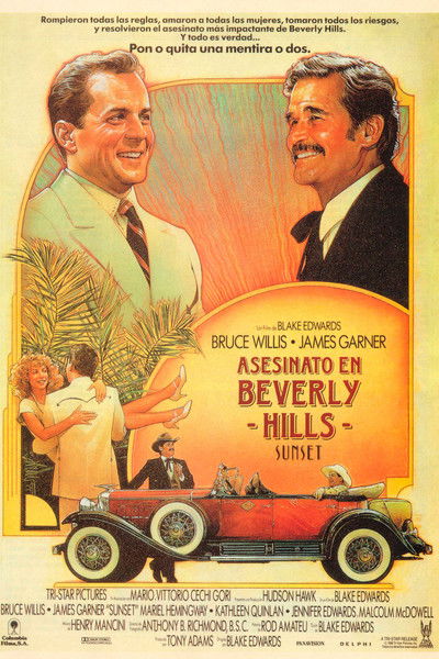Póster de Asesinato en Beverly Hills