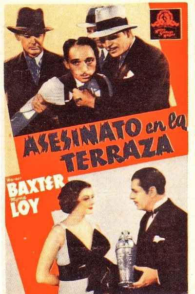 Póster de Asesinato en la terraza