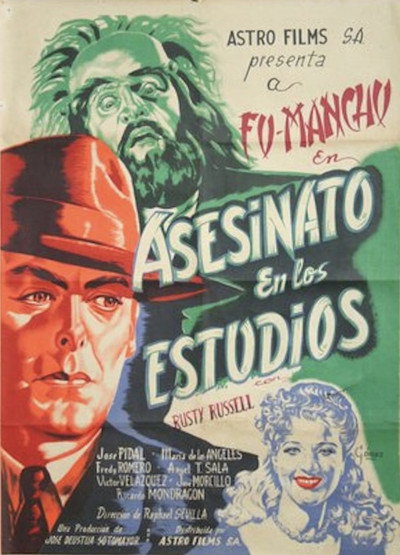 Póster de Asesinato en los estudios