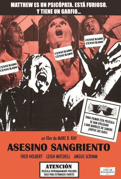 Póster de Asesino sangriento