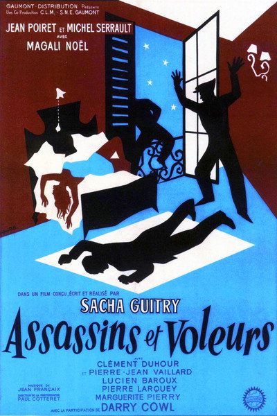 Póster de Asesinos y ladrones