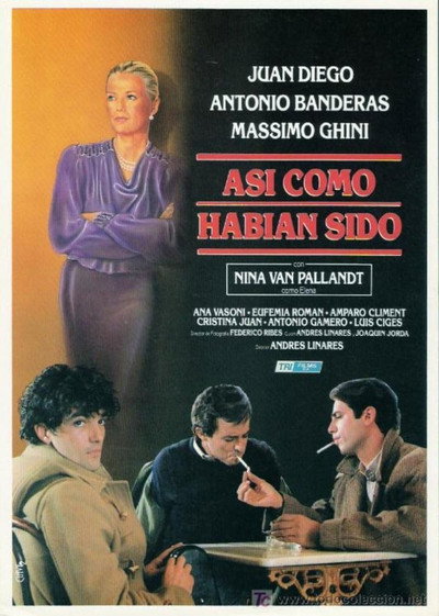 Póster de Así como habían sido