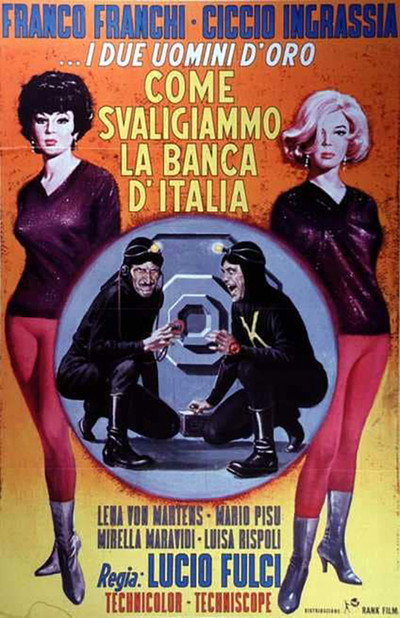 Póster de Así desvalijamos el banco de Italia