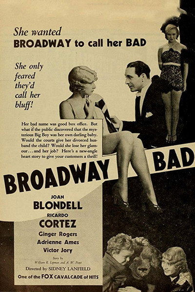 Póster de Así es Broadway