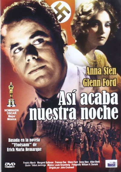 Póster de Así termina la noche