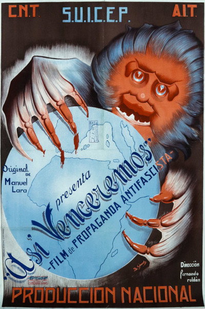 Póster de Así venceremos