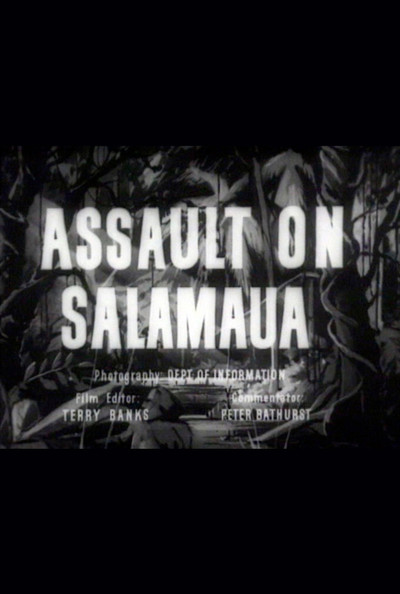 Póster de Assault on Salamaua