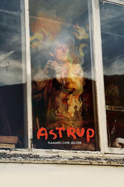 Póster de Astrup: Flammen over Jølster