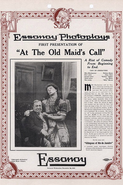 Póster de At the Old Maid's Call