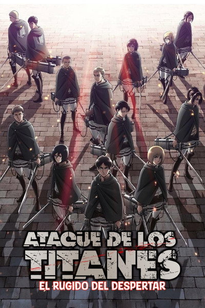 Póster de Ataque a los Titanes. El rugido del despertar