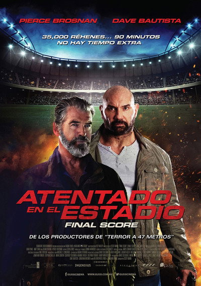 Póster de Atentado en el estadio