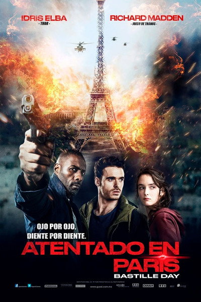 Póster de Atentado en París