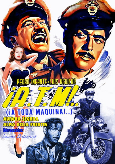 Póster de A.T.M.: ¡¡A toda máquina!!