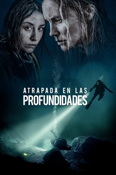 Póster de Atrapada a les profunditats