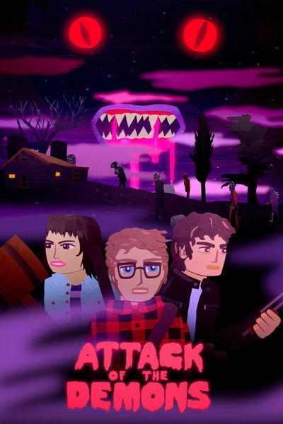 Póster de Attack of the Demons