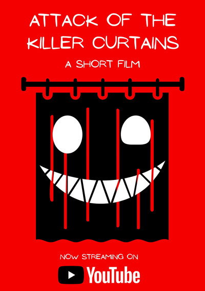 Póster de Attack of the Killer Curtains